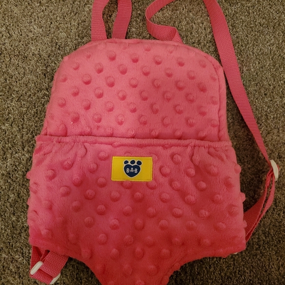 Build A Bear Pink Bear Carrier - Picture 1 of 4